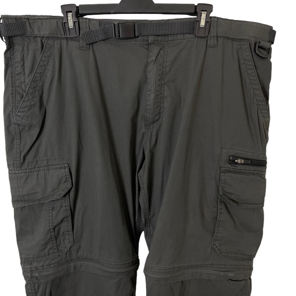 Cargo Convertible Work Construction Pants Size XXL Grey - Picture 4 of 14